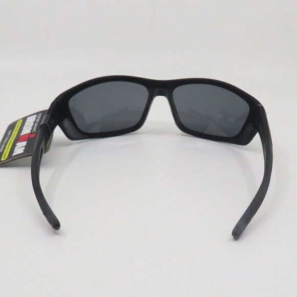 Polarized Foster Grant Ironman Zeal New Black/Gray Sunglasses with pouch - Picture 6 of 6